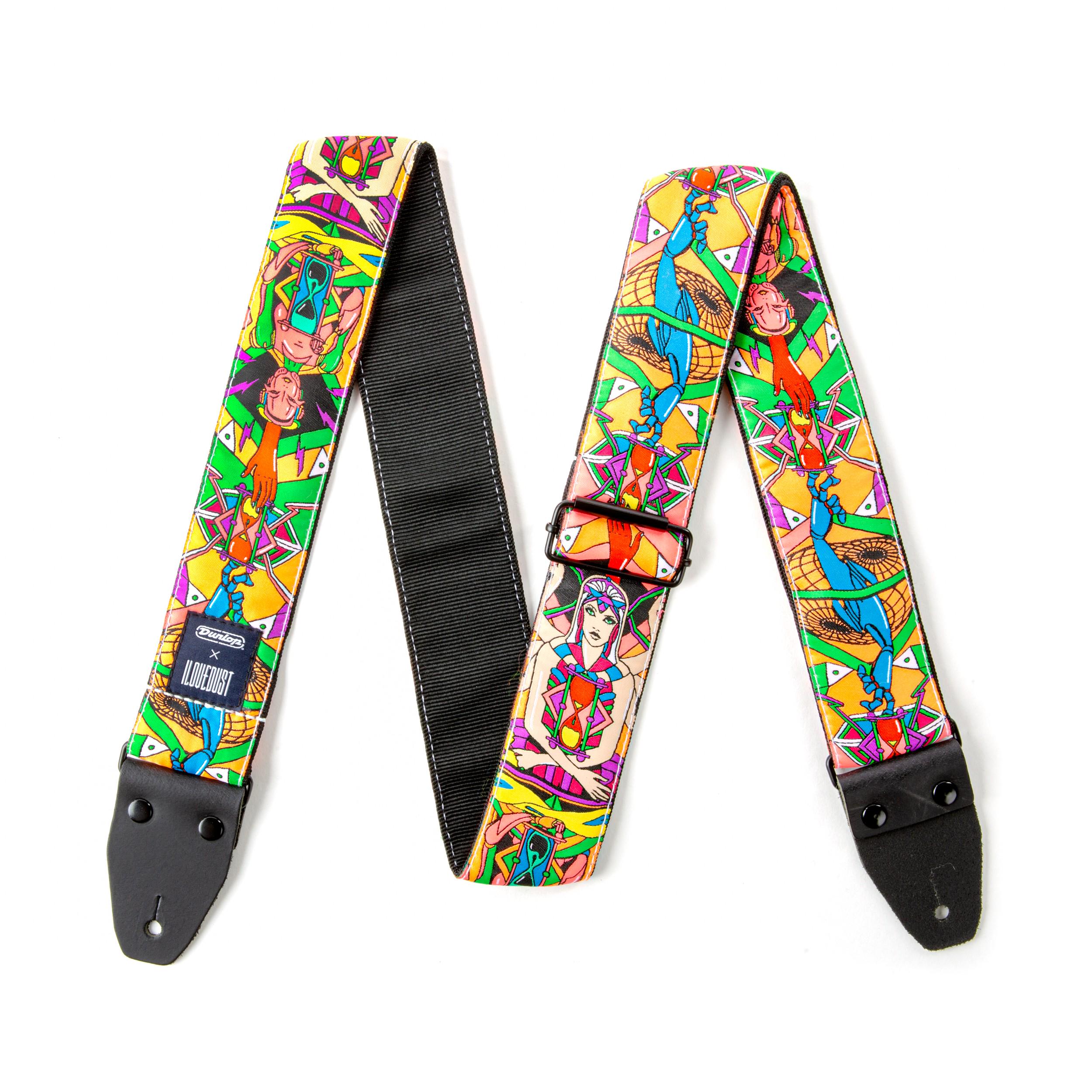 Ремінь гітарний Dunlop ILD08 2" I Love Dust Hourglass (126520) - фото 2 Ремінь гітарний Dunlop ILD08 2" I Love Dust Hourglass (126520) - фото 2