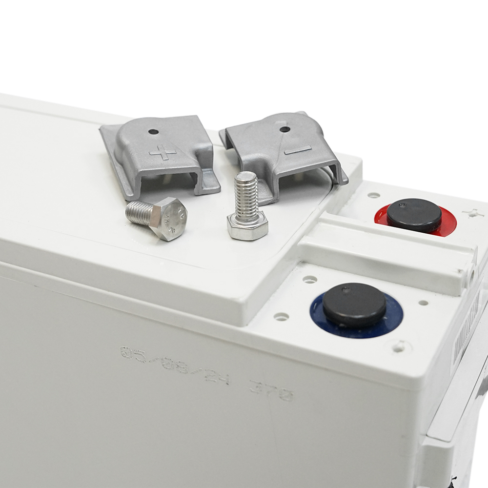 Аккумуляторная батарея MONBAT FRONT TERMINAL 12MVR100 AGM 12V 100Ah 398x110x286 мм 32,9 кг Серый (YUT_V7866) - фото 2