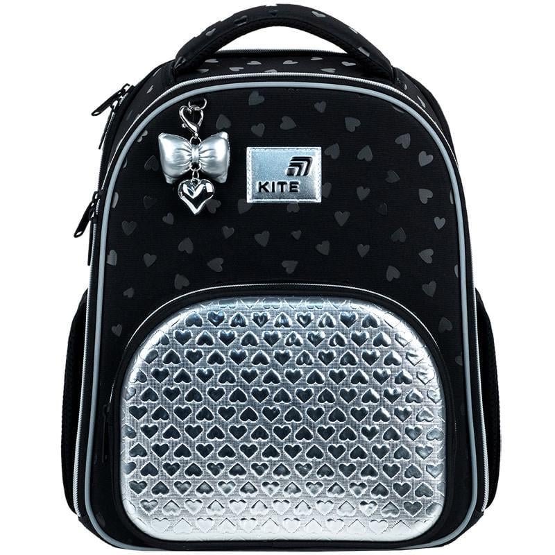 Рюкзак каркасный KITE Education K26-556M-2 Black&Silver (2905031101)