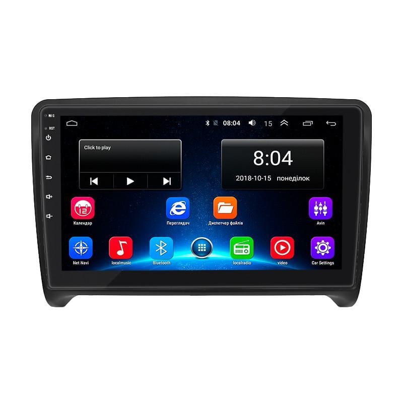 Автомагнитола штатная Lesko для Audi TT II 8J рестайлинг 2010-2014 9" 2/32Gb Wi-Fi GPS Base MOB
