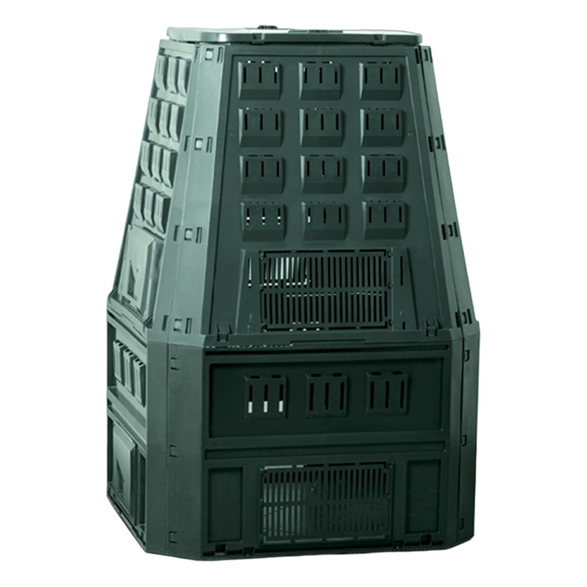 Компостер садовий Prosperplast IKEV850Z-G851 Evogreen 850 л 900х910х1345 см Зелений - фото 3