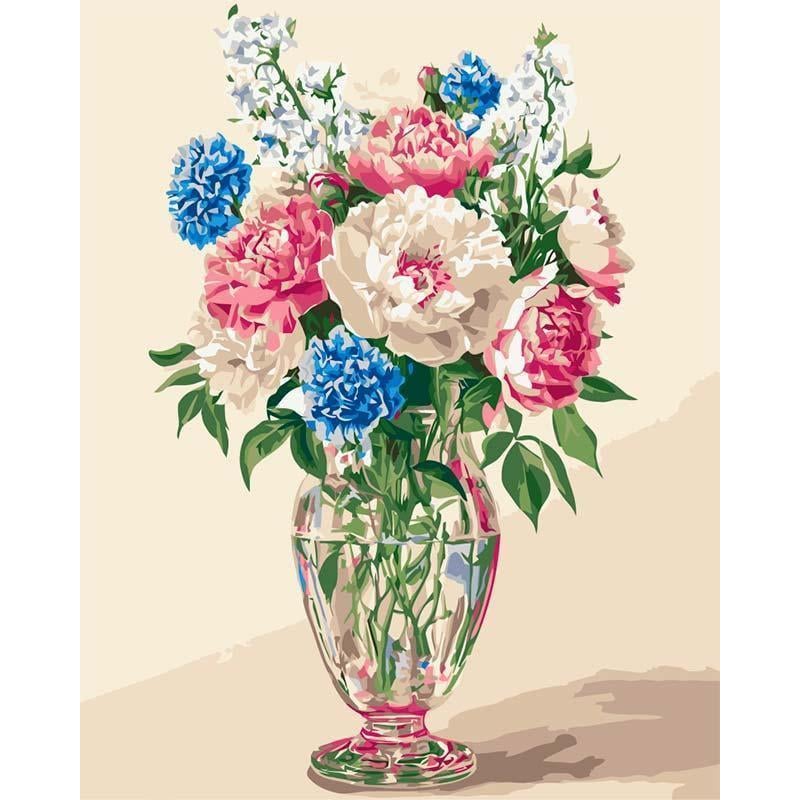 Картина за номерами ART CRAFT Букет польових квітів 40х50 см (13166-AC)