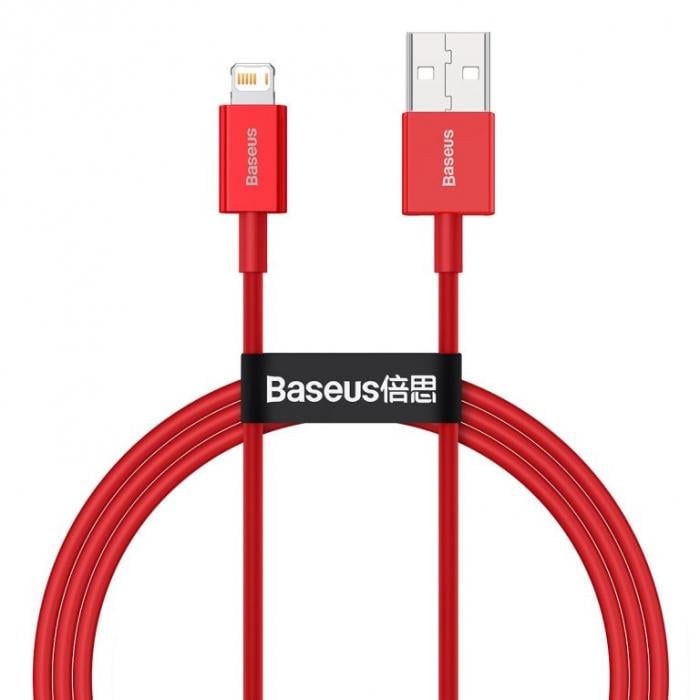 Кабель BASEUS Superior Series Fast Charging Cable USB to Lightning CALYS-A09 2,4A 1 м Red