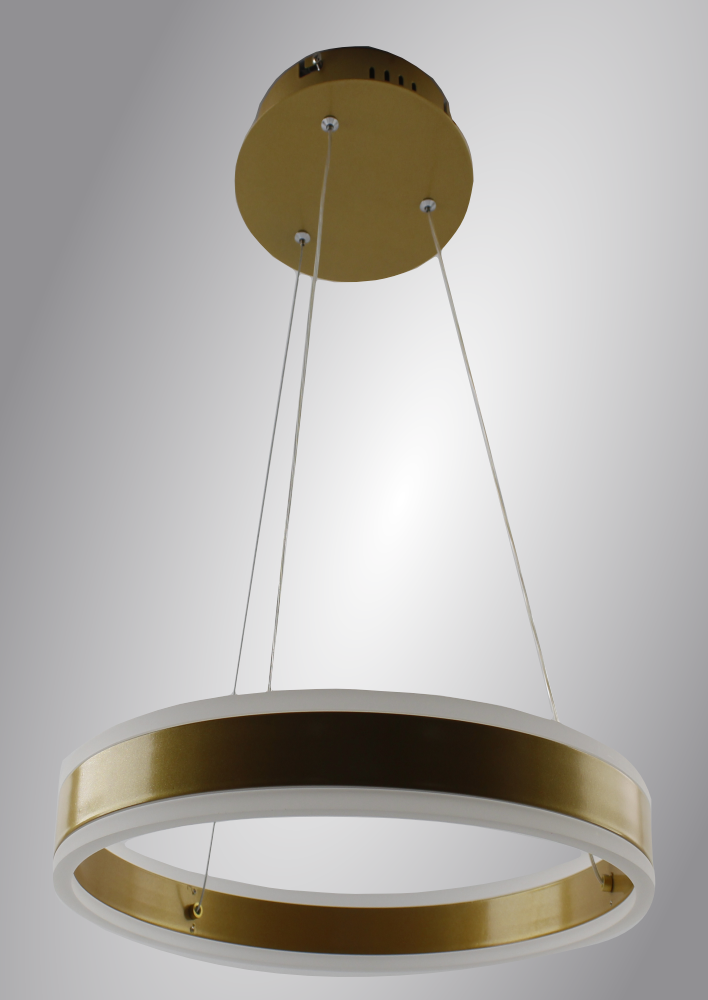 Люстра управляемая светодиодная STELLA R APP 64W Gold/White
