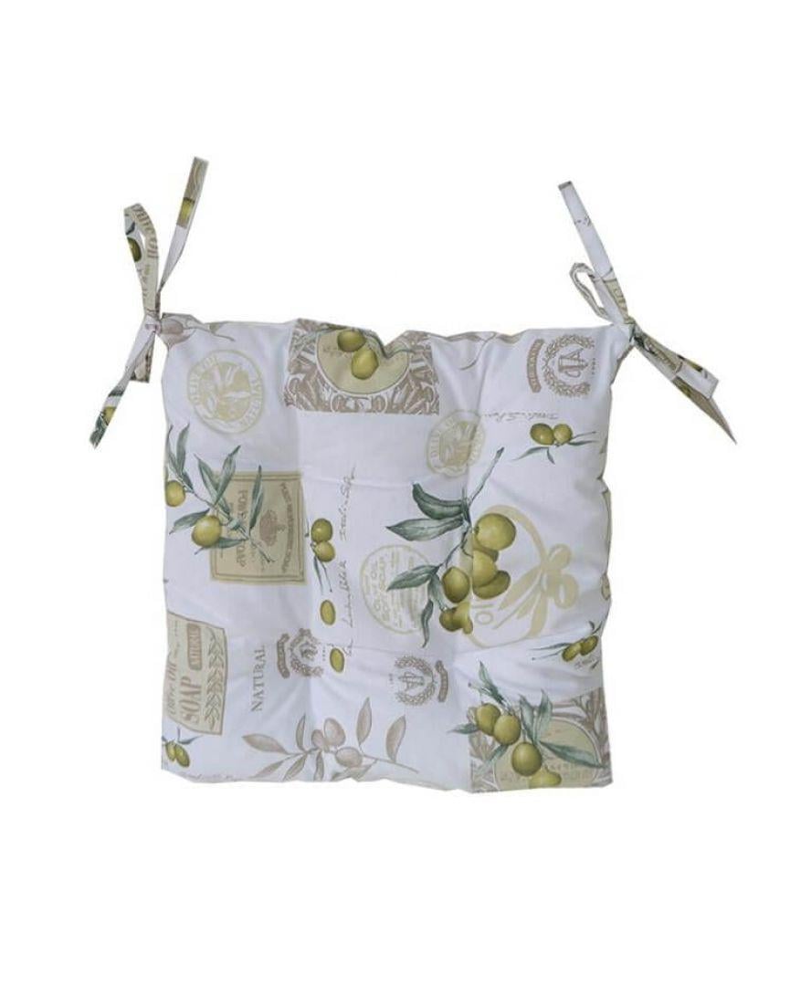 Подушка на стул Living Оливка 40х40 см