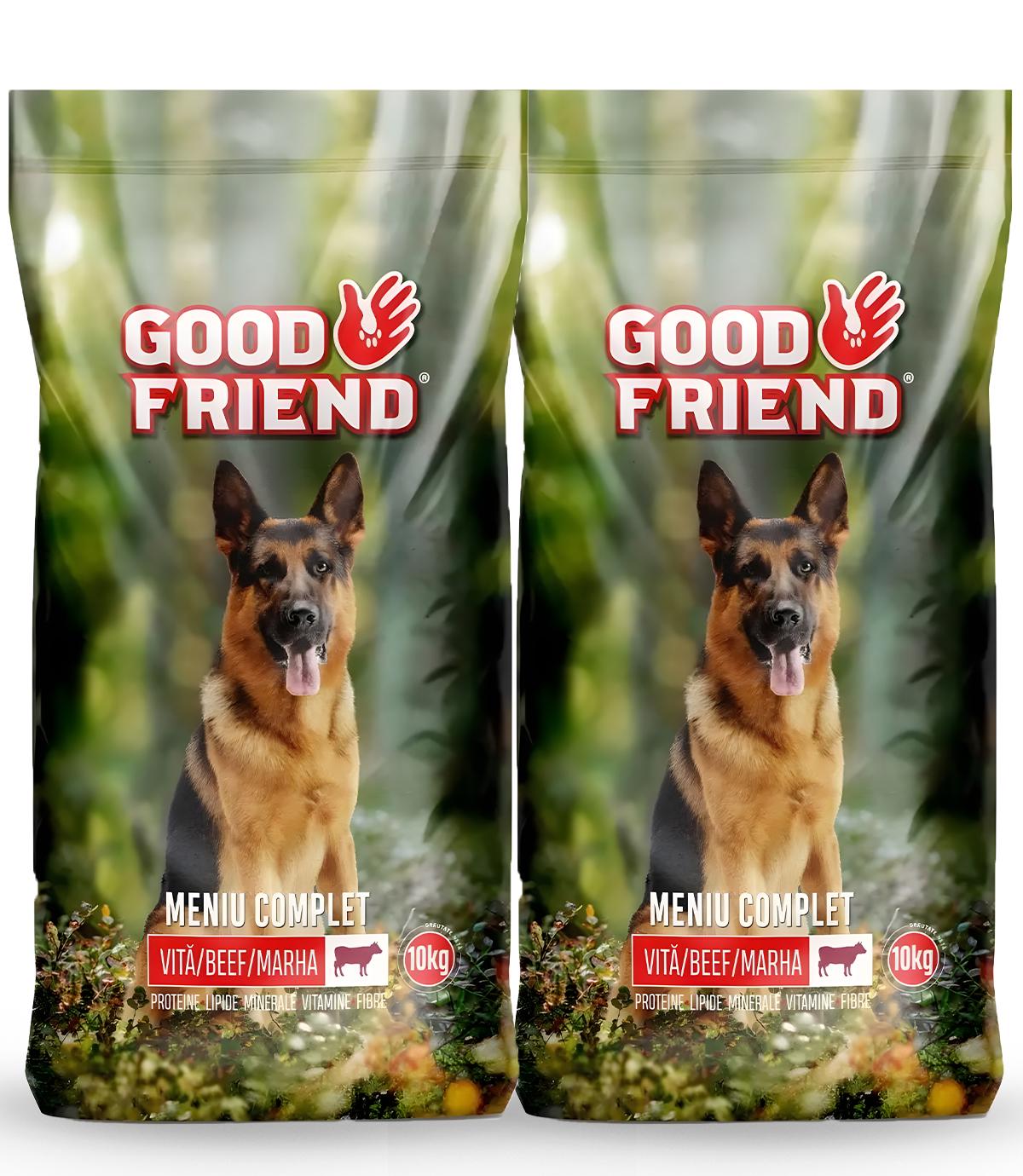 Корм для собак сухий Good Friend для всіх порід зі смаком яловичини 20 кг 2 шт. (382780860)