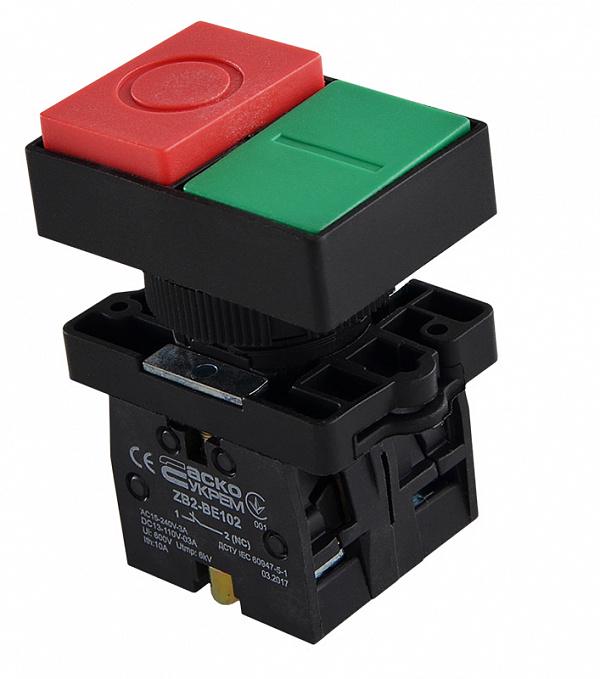 Кнопка Старт-Стоп АСКО-Укрем LAY5-EL8425 IO 1NO+1NC 22 мм (A0140010204) Кнопка Старт-Стоп АСКО-Укрем LAY5-EL8425 IO 1NO+1NC 22 мм (A0140010204)