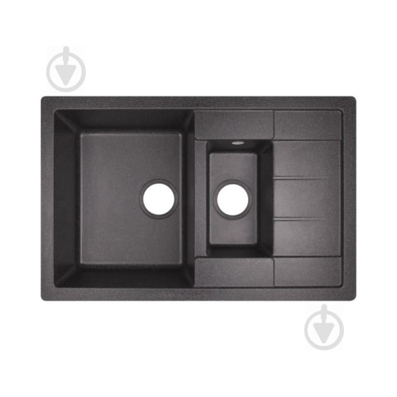 Кухонная Мойка Lidz 780X495/200 Bla-03 (Lidzbla03780495200)