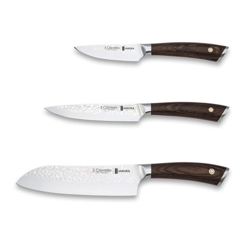 Набор кухонных ножей 3claveles Sakura 3 шт. (OH0004)