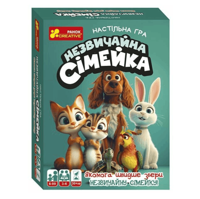 Настольная игра Необычная семейка (33066432)