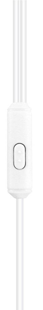 Гарнитура Piko EP-103WTM внутриканальная микрофон на кабеле 3,5 мм White (628176) - фото 3