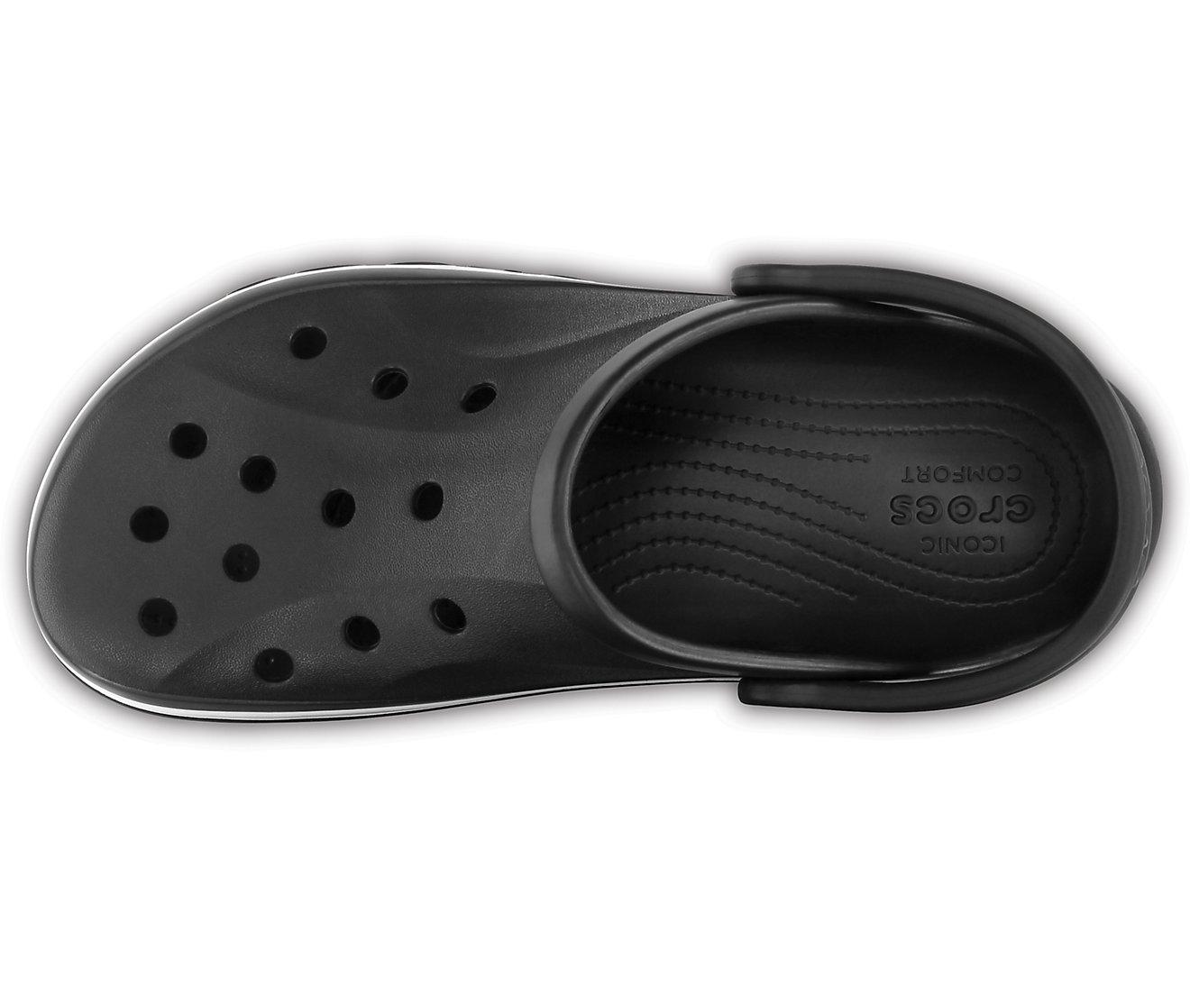 Сабо Crocs Bayaband Clog M9 р. 42 27,5 см Black/White (205089) - фото 4