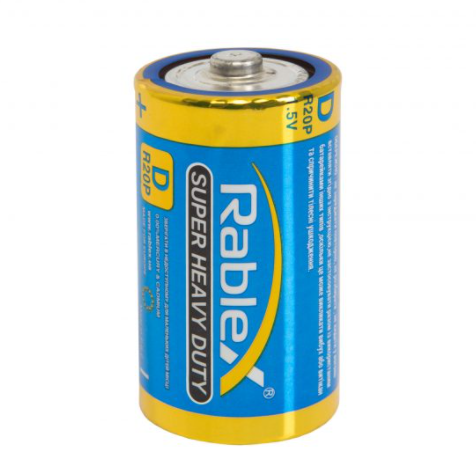 Батарейка Rablex R14 SUPER HEAVY DUTY 1,5V (2197649363)