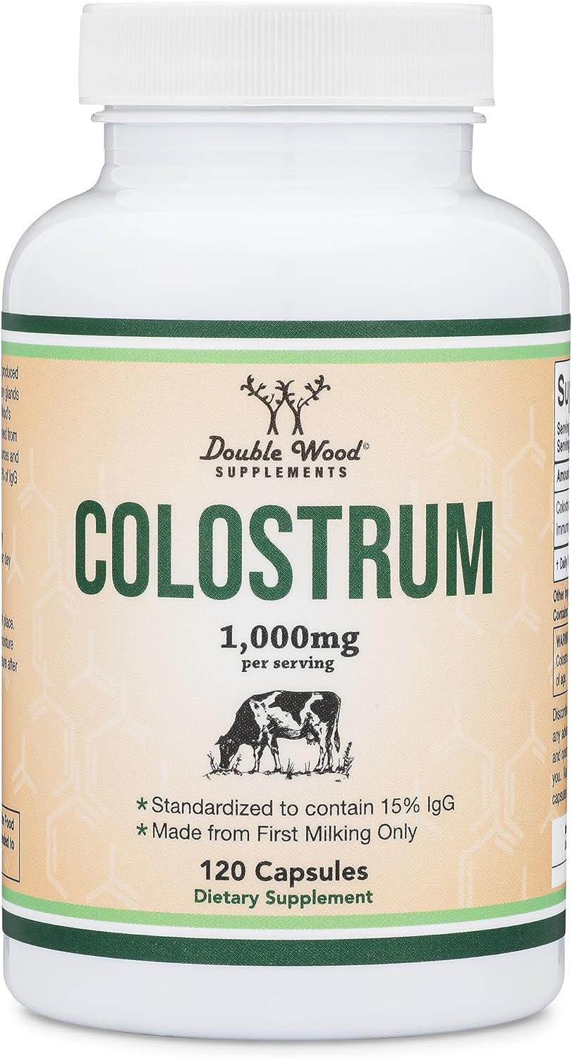 Молозиво Double Wood Supplements Colostrum 500 mg 120 капс.