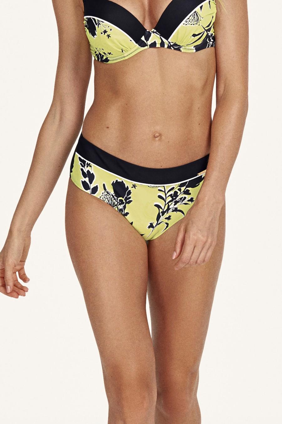 Купальник з ущільненою чашкою/плавки сліп Anabel Arto 46E/L Жовто-чорний (73323) - фото 4 Купальник з ущільненою чашкою/плавки сліп Anabel Arto 46E/L Жовто-чорний (73323) - фото 4