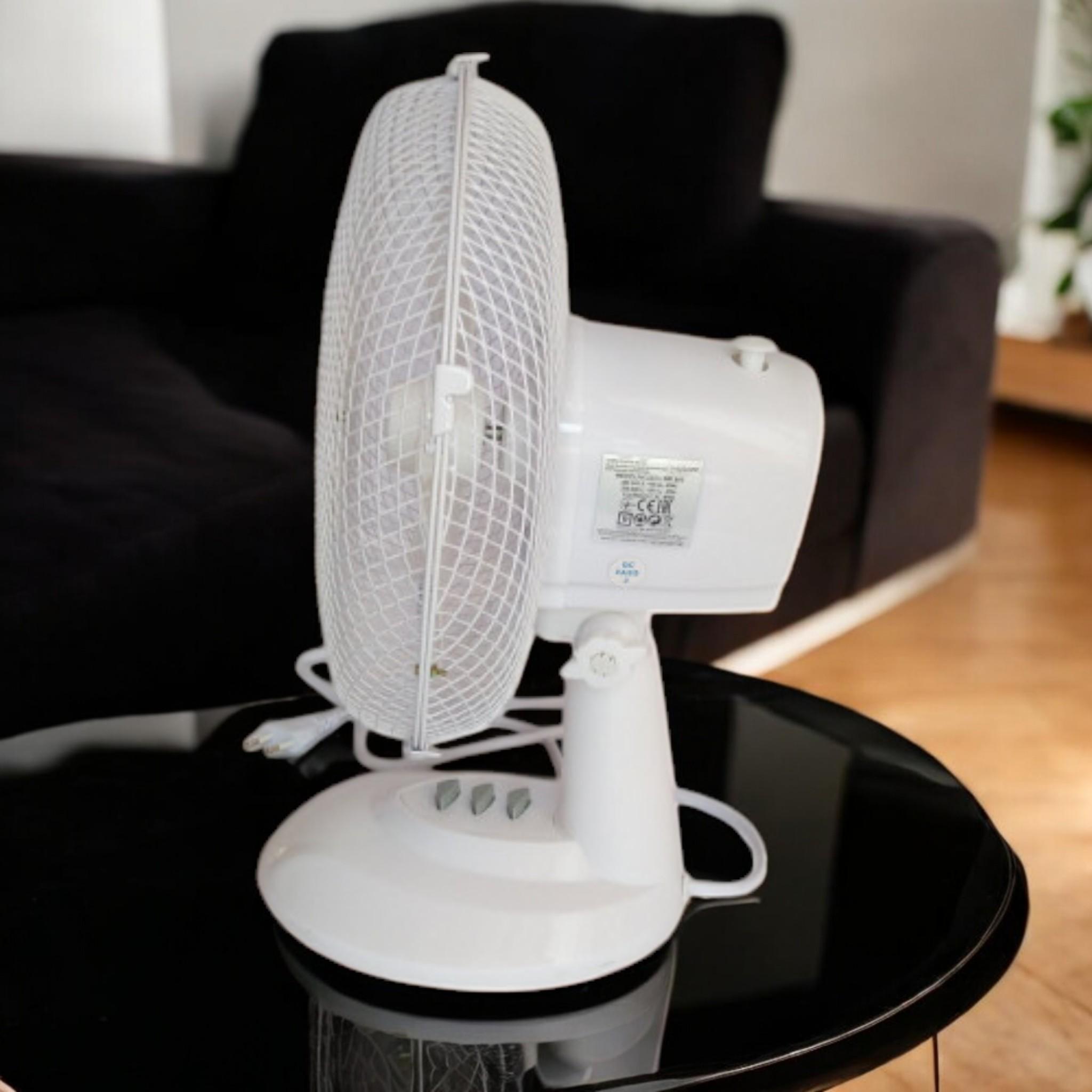 Вентилятор настільний Maestro MR-904 50 Вт 30 см White (V_MR904 White) - фото 5 Вентилятор настільний Maestro MR-904 50 Вт 30 см White (V_MR904 White) - фото 5