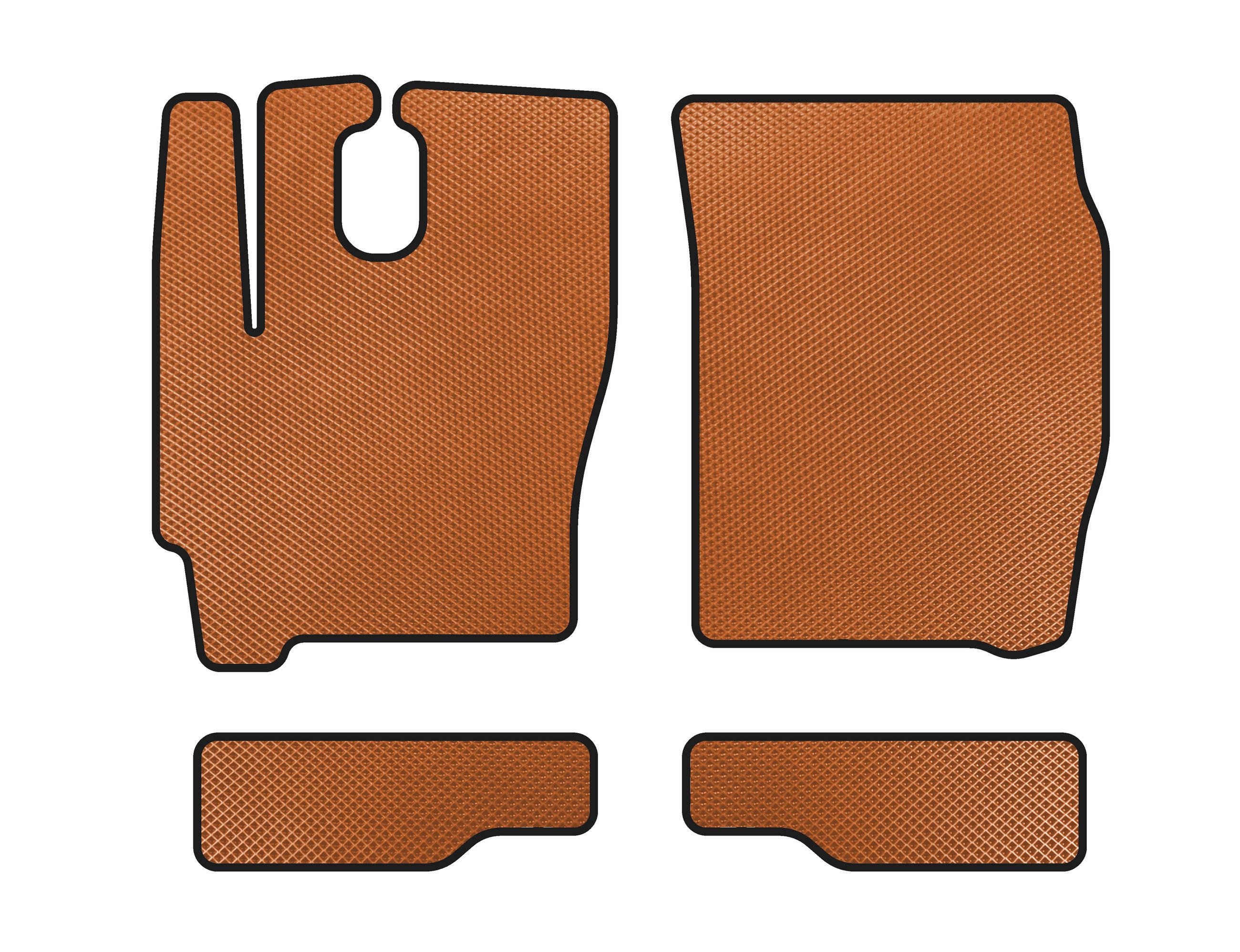 Коврики EVA Digital Designs для Iveco Eurocargo 2002-2008 гг. Оранжевый (144642)