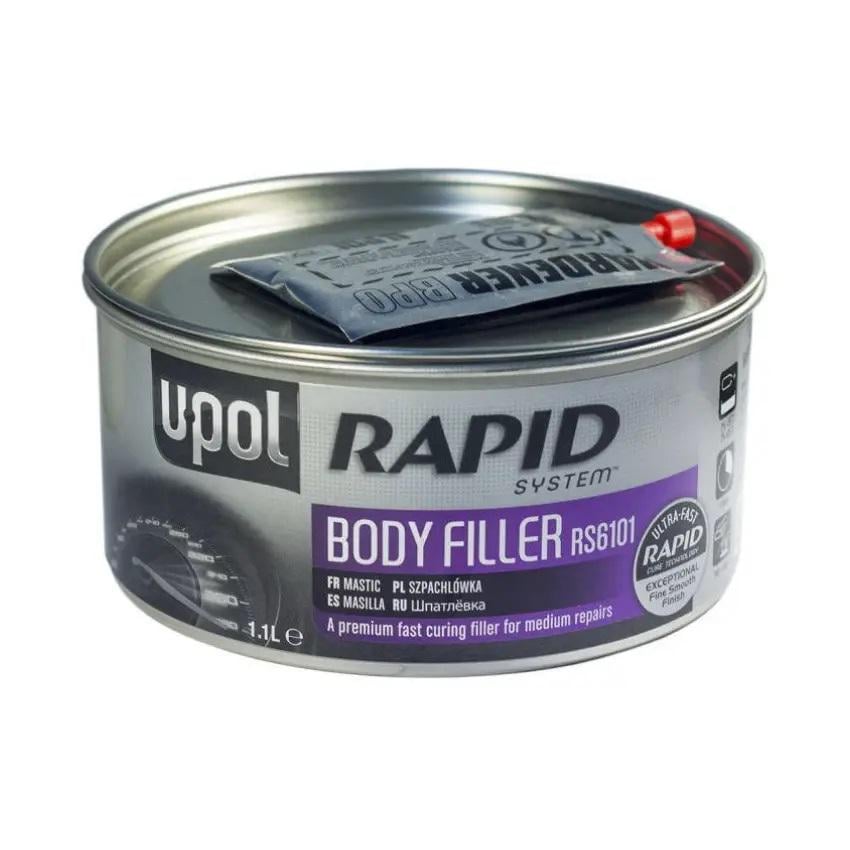 Шпатлевка универсальная быстросохнущая U-POL RAPID Body Filler 1,1 л (RS6101)