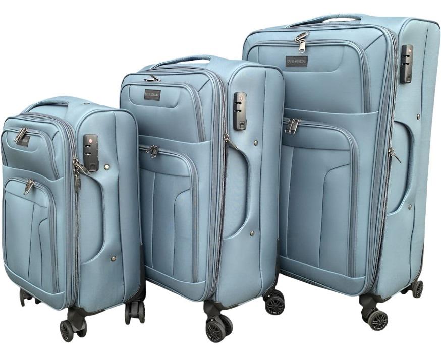 Комплект тканевых чемоданов на колесах Elemental 2 Volcanic Ash 3 шт. Серый (2104619183)