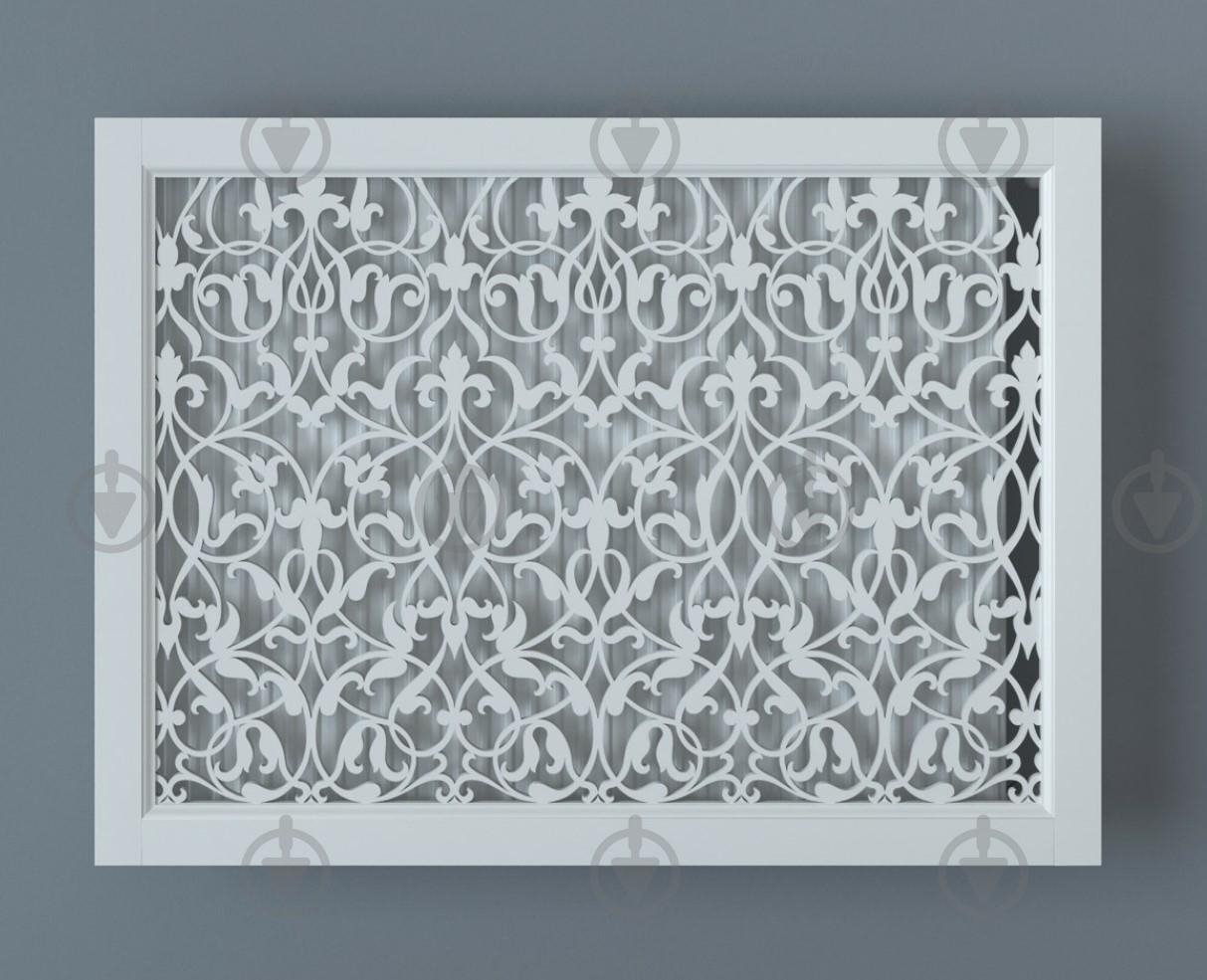 Экран-решетка декоративная на батарею отопления R29-F70 Белый (25282470) - фото 2 Экран-решетка декоративная на батарею отопления R29-F70 Белый (25282470) - фото 2