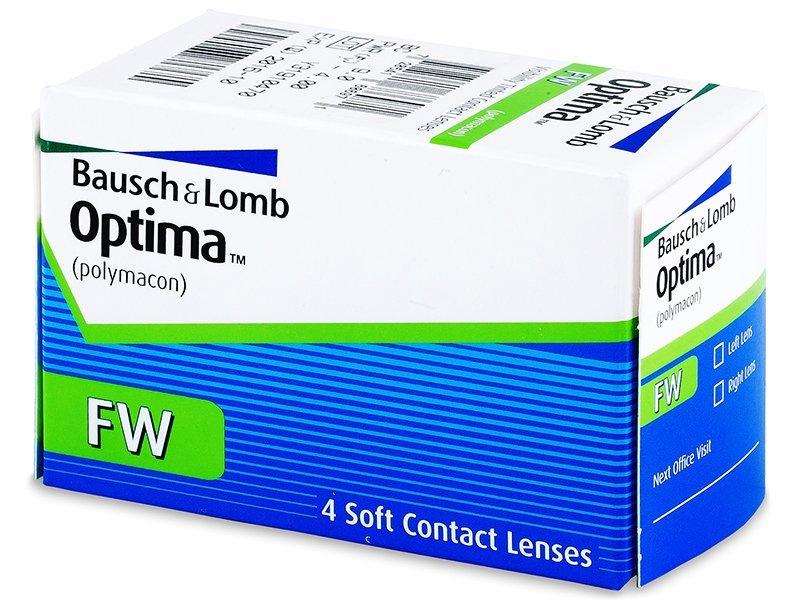 Контактные линзы Bausch & Lomb Optima FW 4 шт -0.5...-9 (76000)