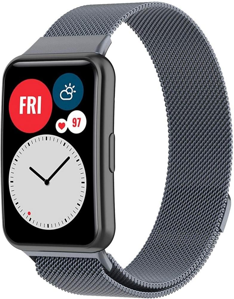 Ремешок Миланская петля Milano Mesh для Huawei Watch Fit Grey (21210-33) Ремешок Миланская петля Milano Mesh для Huawei Watch Fit Grey (21210-33)