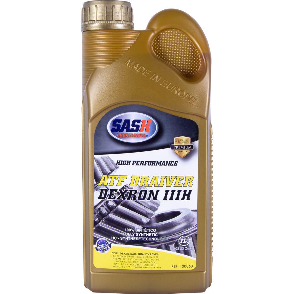 Трансмиссионное масло SASH ATF DRAIVER DEXRON III-H 1 л 100868 (55253)