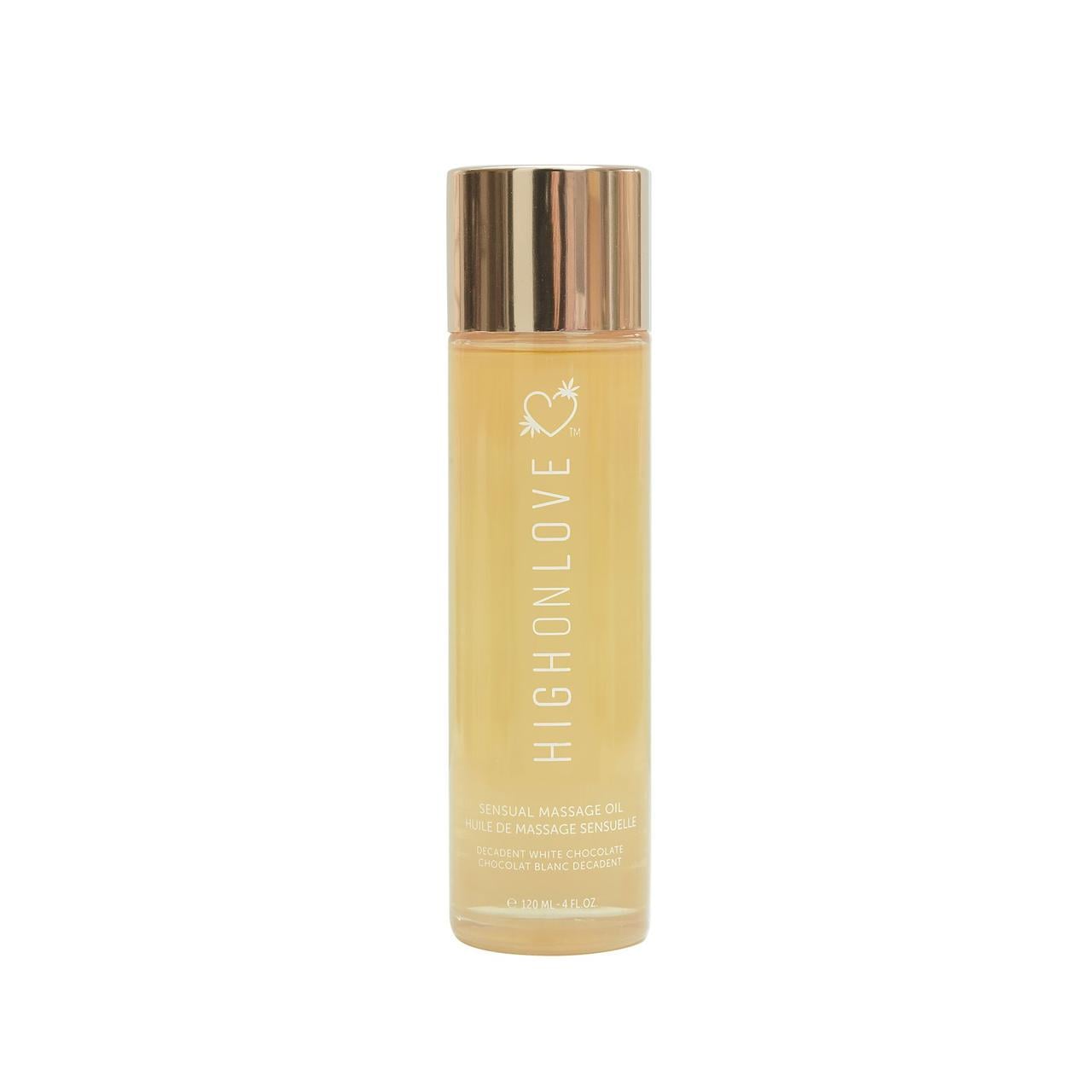 Массажное масло HighOnLove Massage Oil-Decadent White Chocolate 120 мл (SO3056)