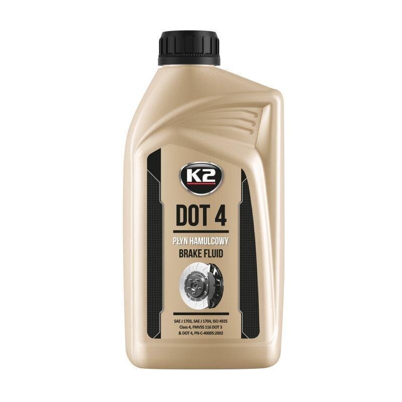 Тормозная жидкость K2 DOT-4 1 л (T108)