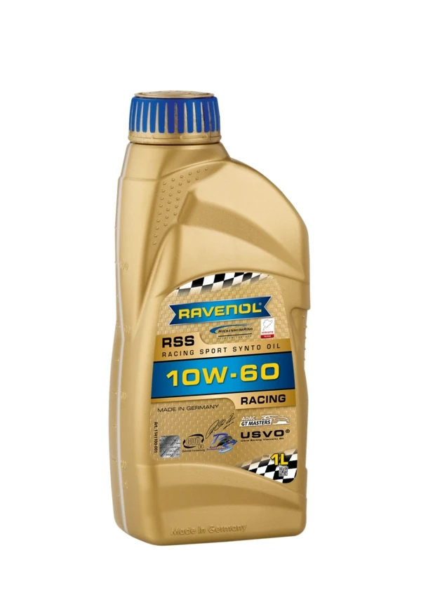 Моторное масло RAVENOL RSS Racing 10W-60 синтетика 1 л (1141100-001)