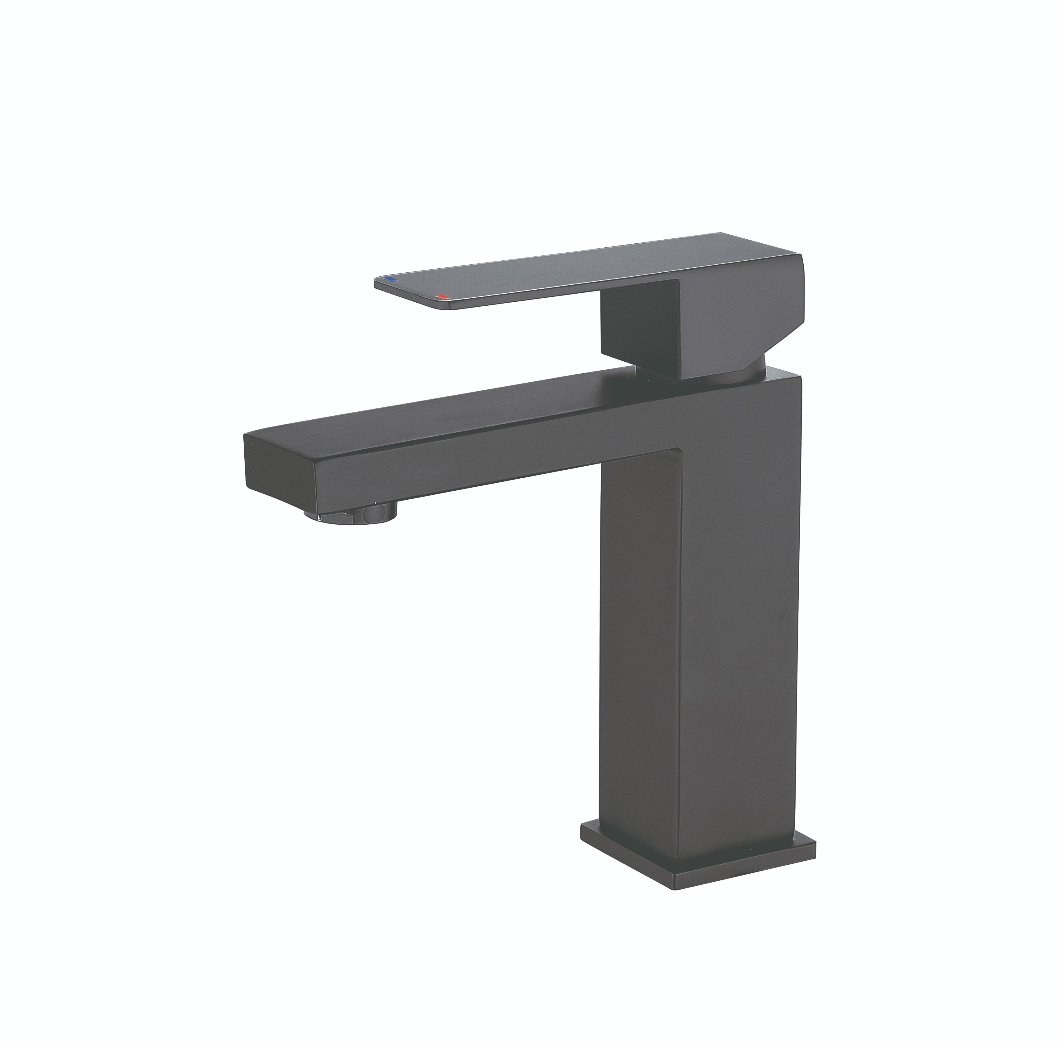 Змішувач для умивальника MIXXUS KUB-001-Heavy Graphite (MI6349)