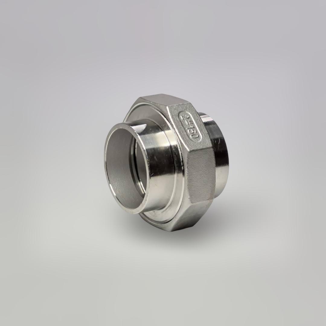 Американка приварная ДУ50 н/ж сталь AISI304/с прокладкой PTFE/class 150/сварка-сварка 2" (29202938)
