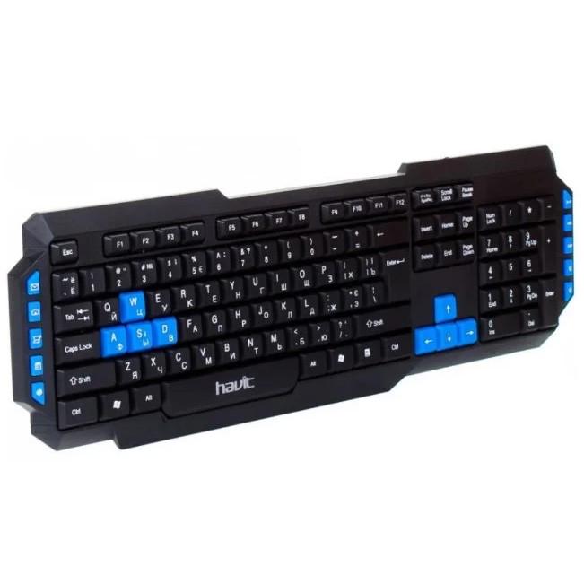 Клавиатура проводная USB Havit HV-KB327 Black