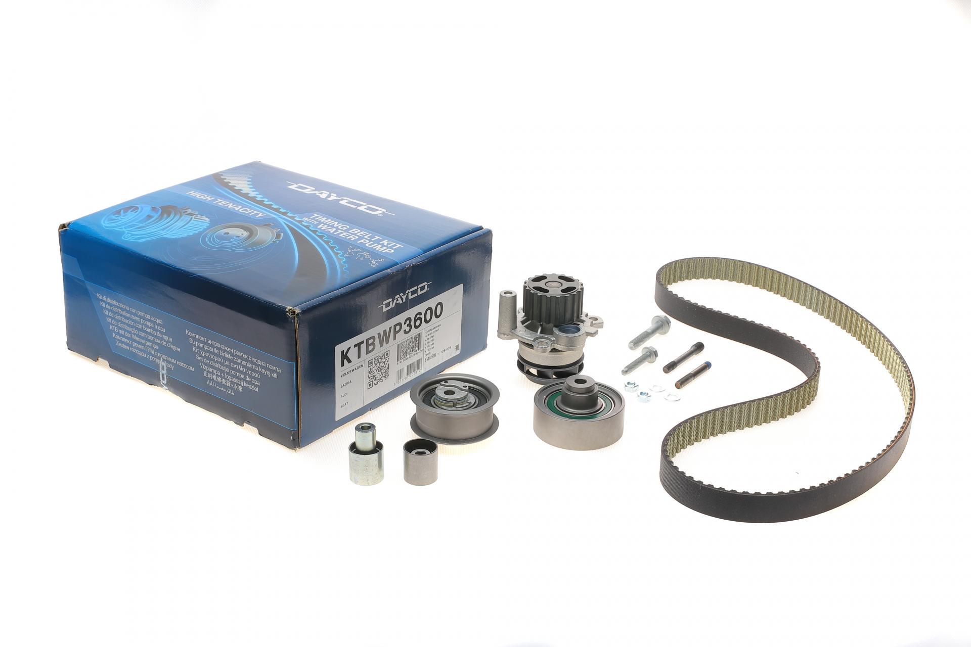 Комплект ГРМ DAYCO и насос VW Caddy II 1.9TDi 95-04 KTBWP3600