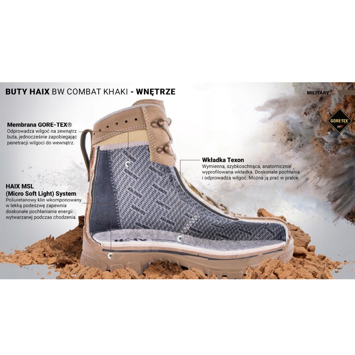 Ботинки Haix Bw Combat р. 40 Хаки (618152F40) - фото 5