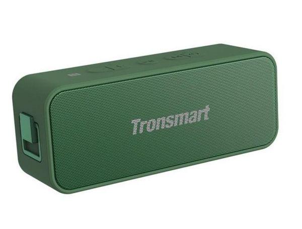 Портативная акустическая система Tronsmart Element T2 Plus Green (370729)