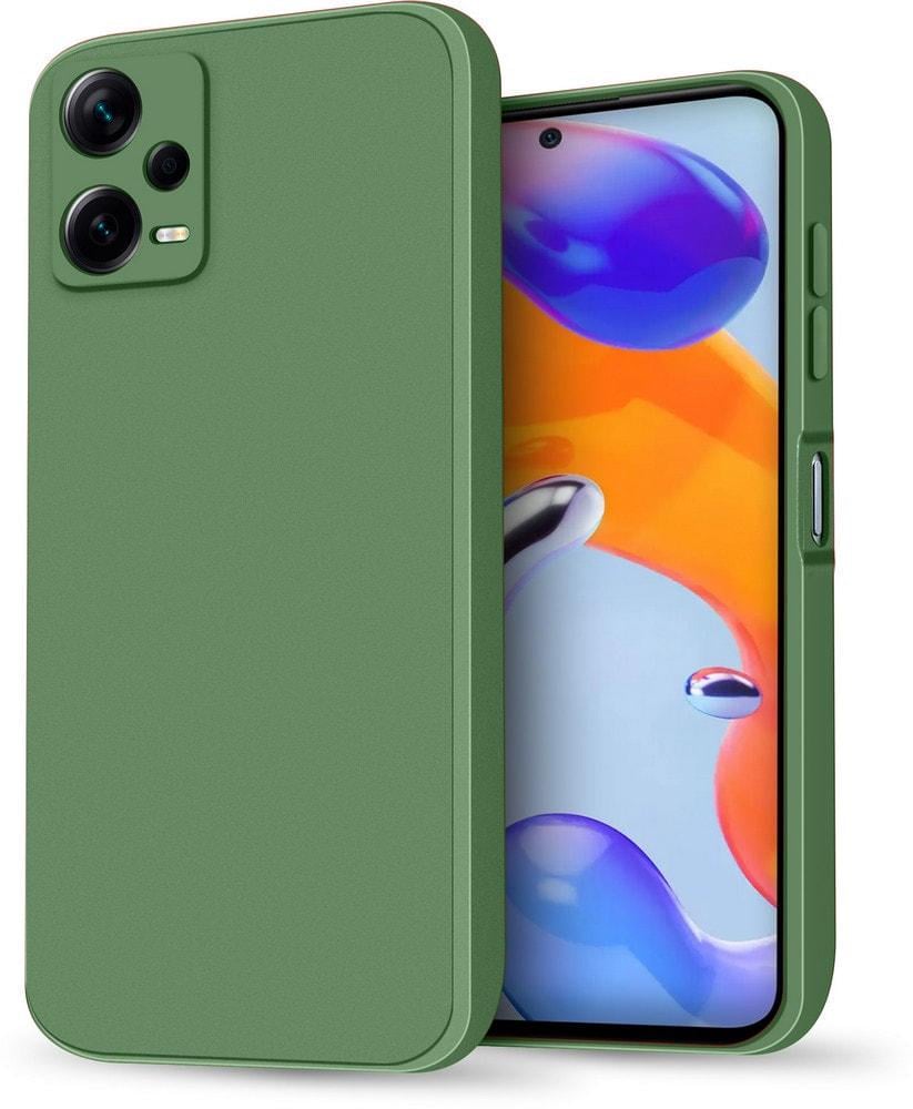 Силиконовый чехол HardCorner Xiaomi Redmi Note 12 Pro+ 5G (с микрофиброй) Khaki (35421-17)