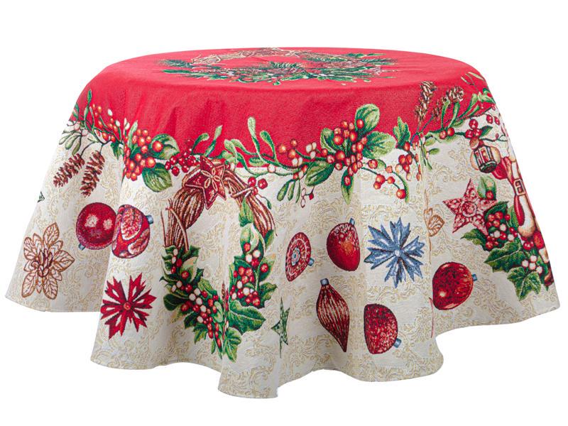 Скатерть гобелен Lefard Wink круглая 100 см (732-058)
