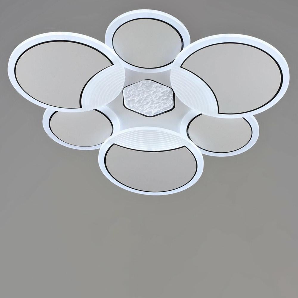 Люстра потолочная LED Light House SRS-20019/108W WT/BK Белый с черным