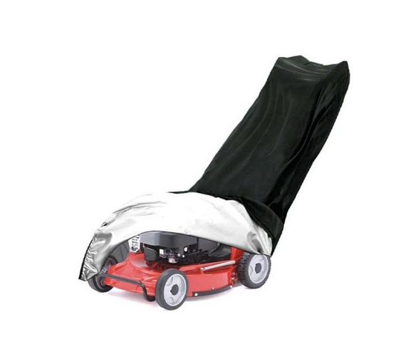 Захисний чохол для газонокосарки водонепроникний 193x112x64 см Чорний Захисний чохол для газонокосарки водонепроникний 193x112x64 см Чорний