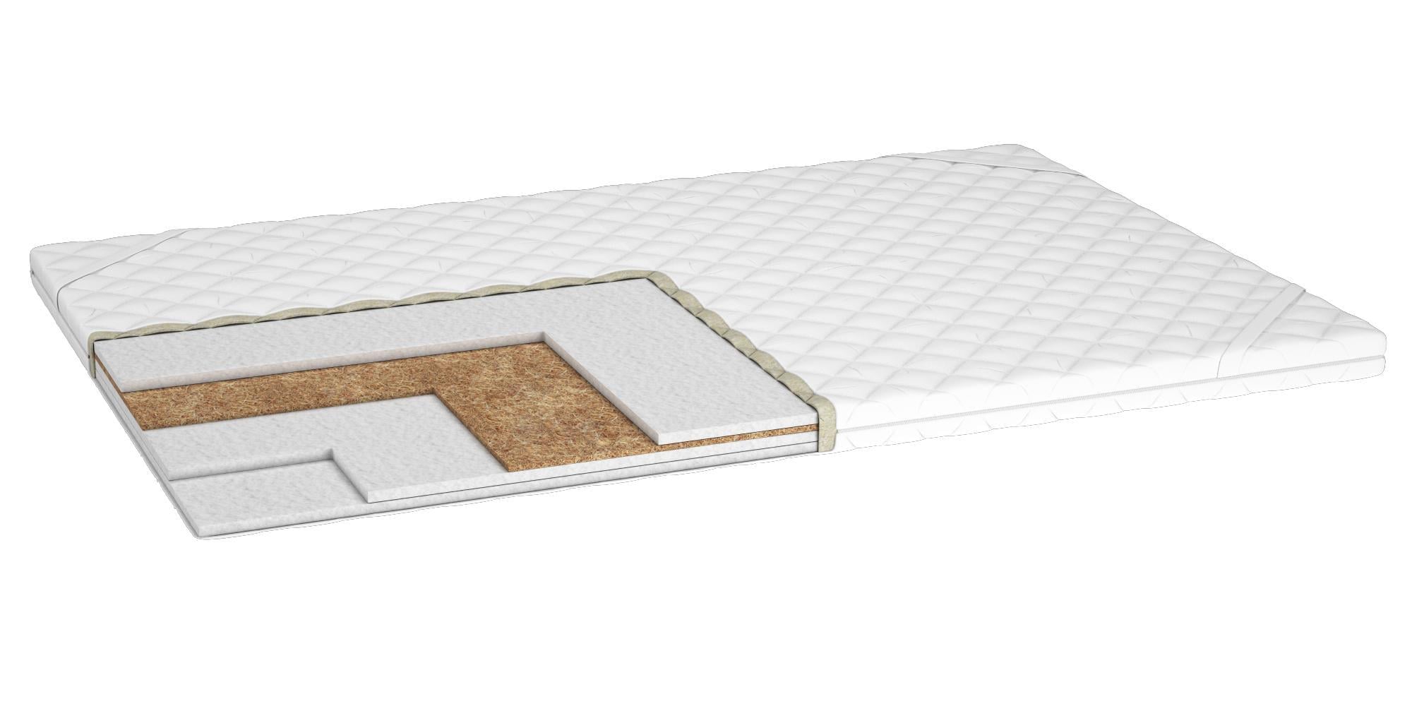 Тонкий матрас-топпер PURPLE Sleep Master лён 60x120 см (10110330444-60120)