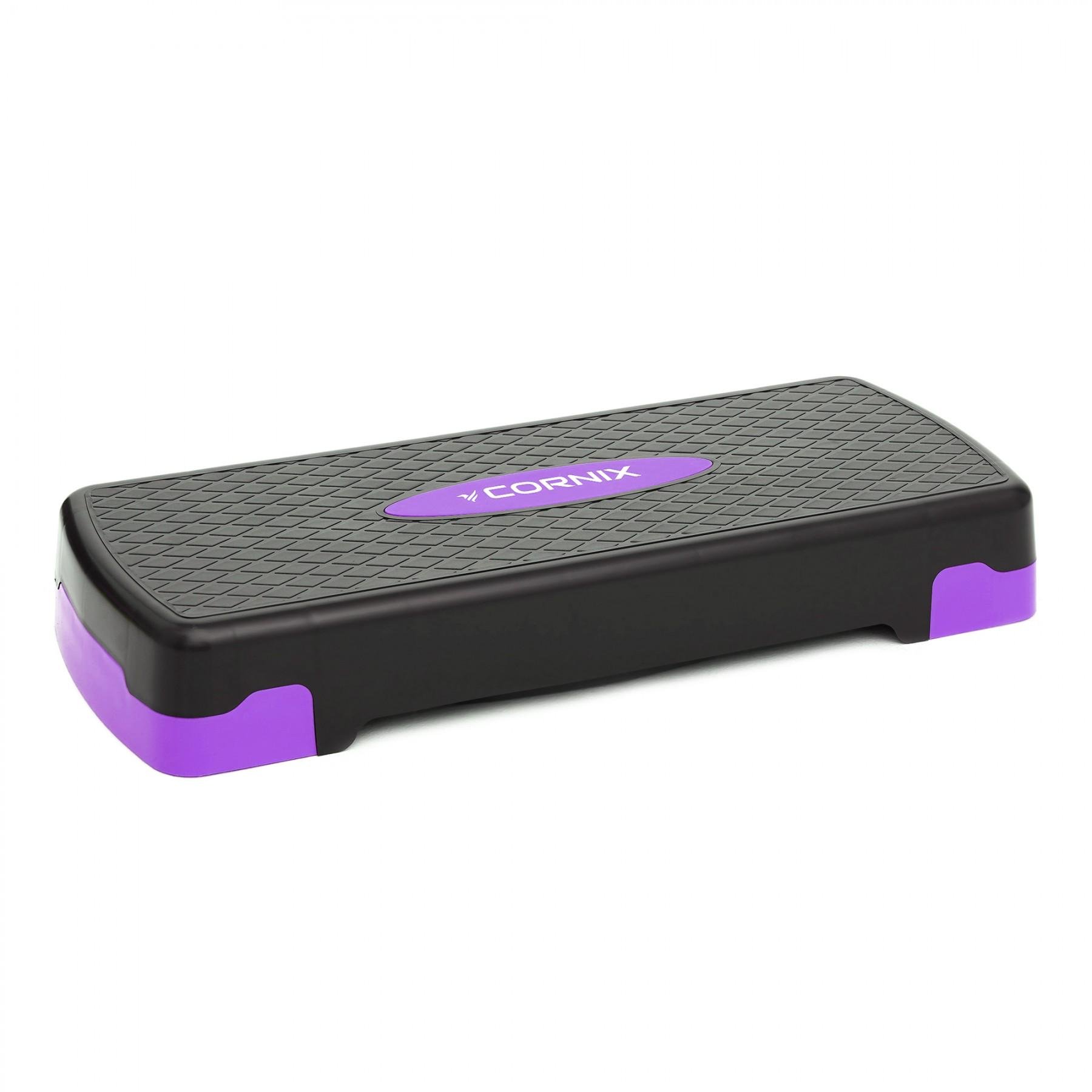 Степ-платформа Cornix XR-0188 68х28х10-15 см Black/Purple (39185)