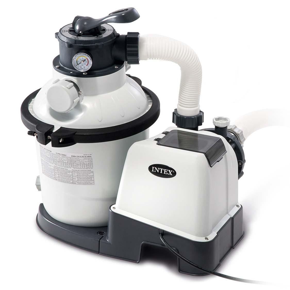 Насос с песчаным фильтром Intex 26644 5700 л/ч и 25 кг песка (414402) - фото 2 Насос с песчаным фильтром Intex 26644 5700 л/ч и 25 кг песка (414402) - фото 2