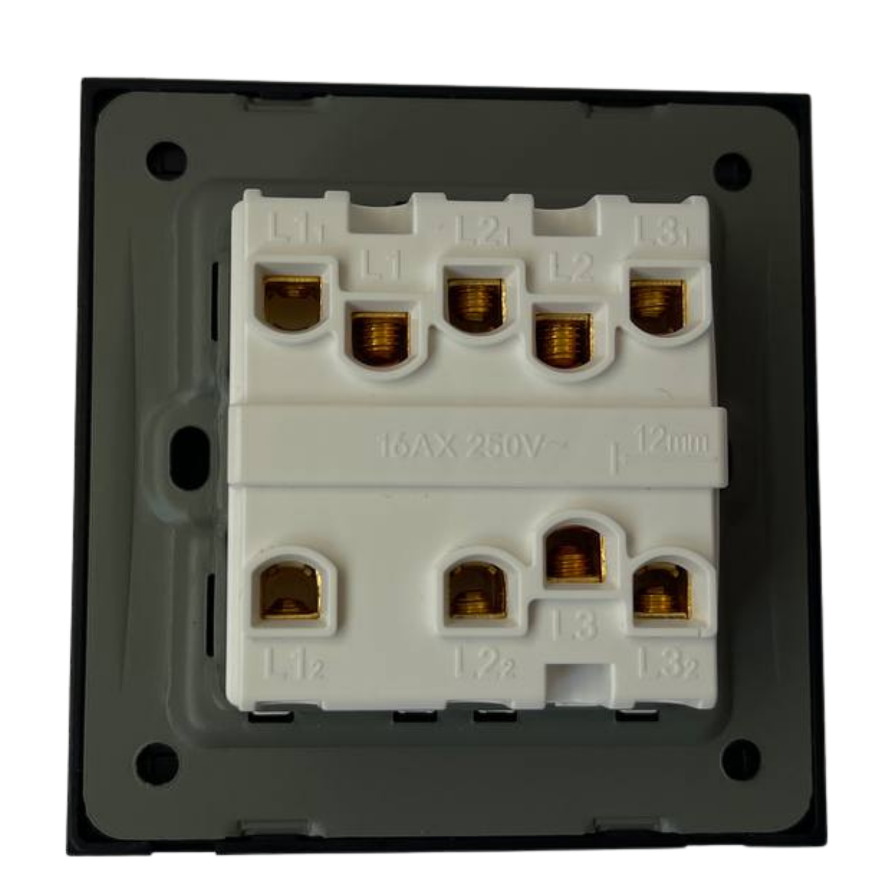 Вимикач прохідний 3 клавішний MERALLI INOX із нержавіючої сталі безрамковий (SWVK3KPR3) - фото 3 Вимикач прохідний 3 клавішний MERALLI INOX із нержавіючої сталі безрамковий (SWVK3KPR3) - фото 3