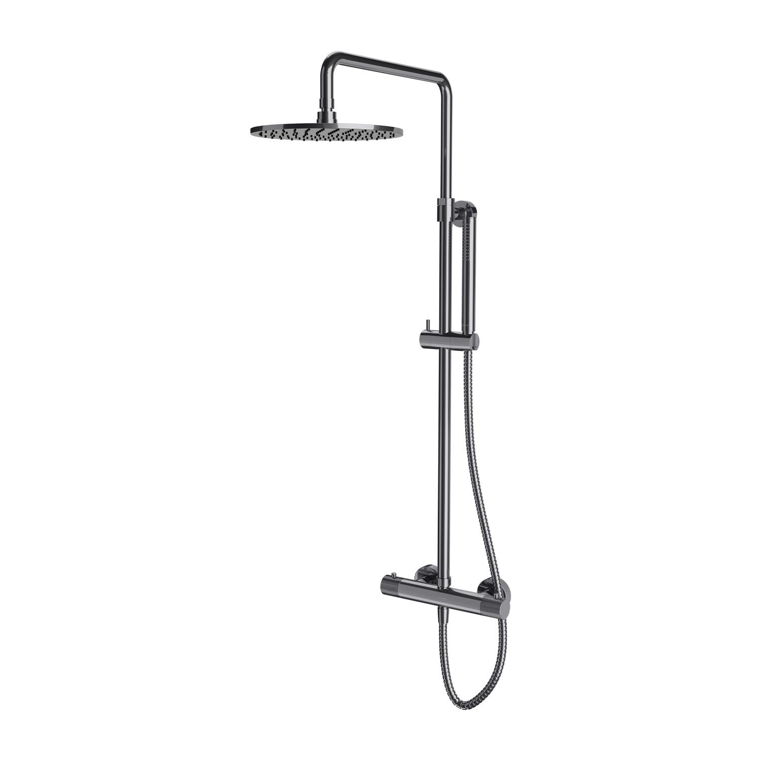 Душевая система с термостатом Omnires CONTOUR CT8044CR Хром (169276)