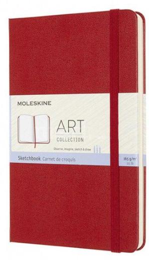 Блокнот Moleskine Art середній Червоний (ARTQP054F2)