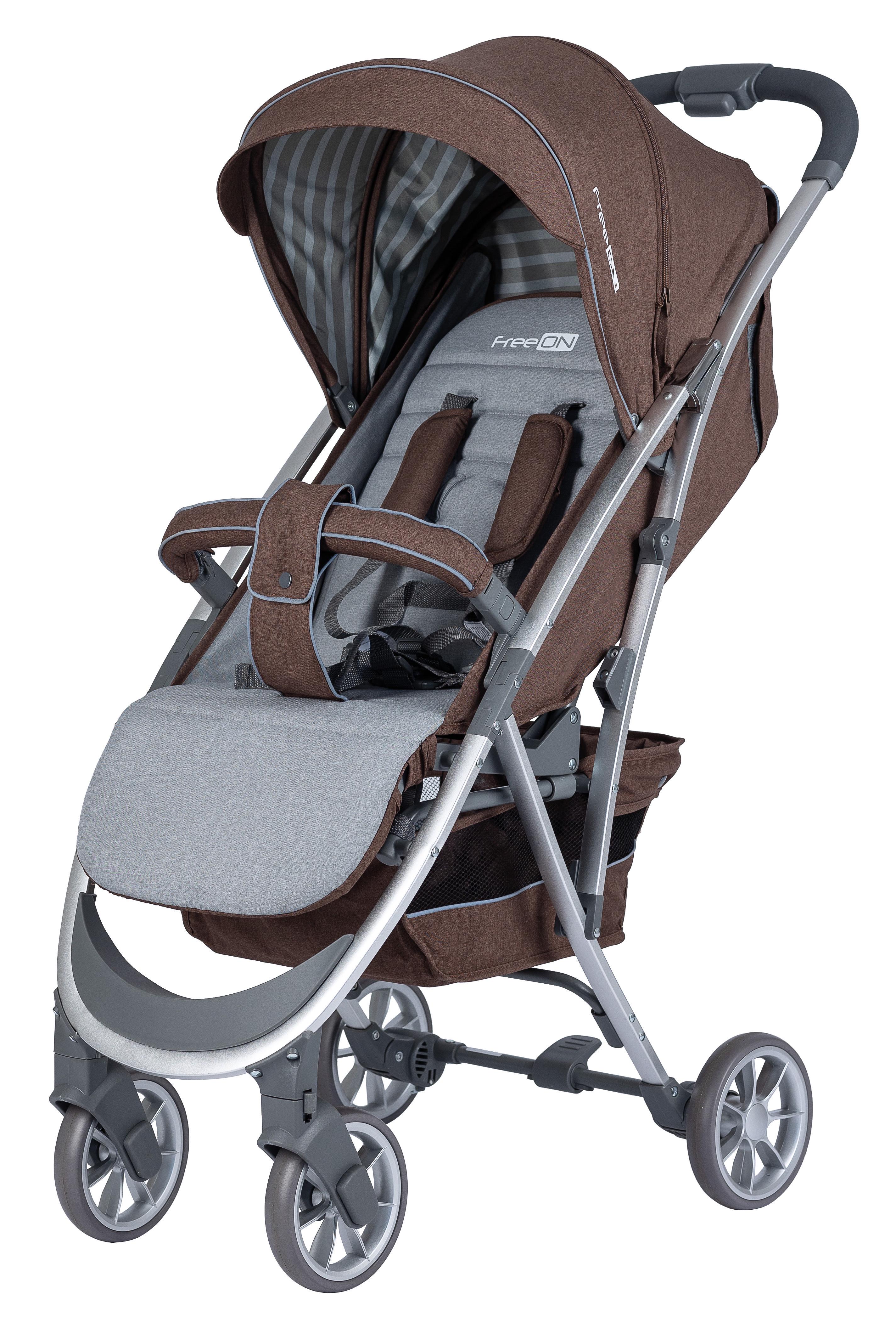 Коляска FreeON LUX Brown