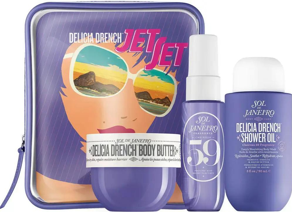 Подарочный набор косметики для тела Sol De Janeiro Brazilian Delicia Drench Jet Set 3 пр. 170 мл (37779156) Подарочный набор косметики для тела Sol De Janeiro Brazilian Delicia Drench Jet Set 3 пр. 170 мл (37779156)