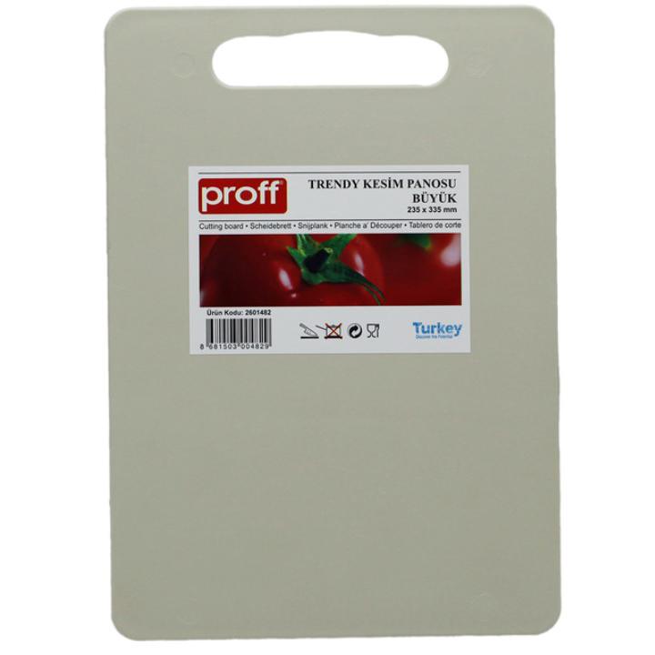 Кухонна дошка Trendy Proff 23х33,5 см Бежевий (PF2601482/Bg)