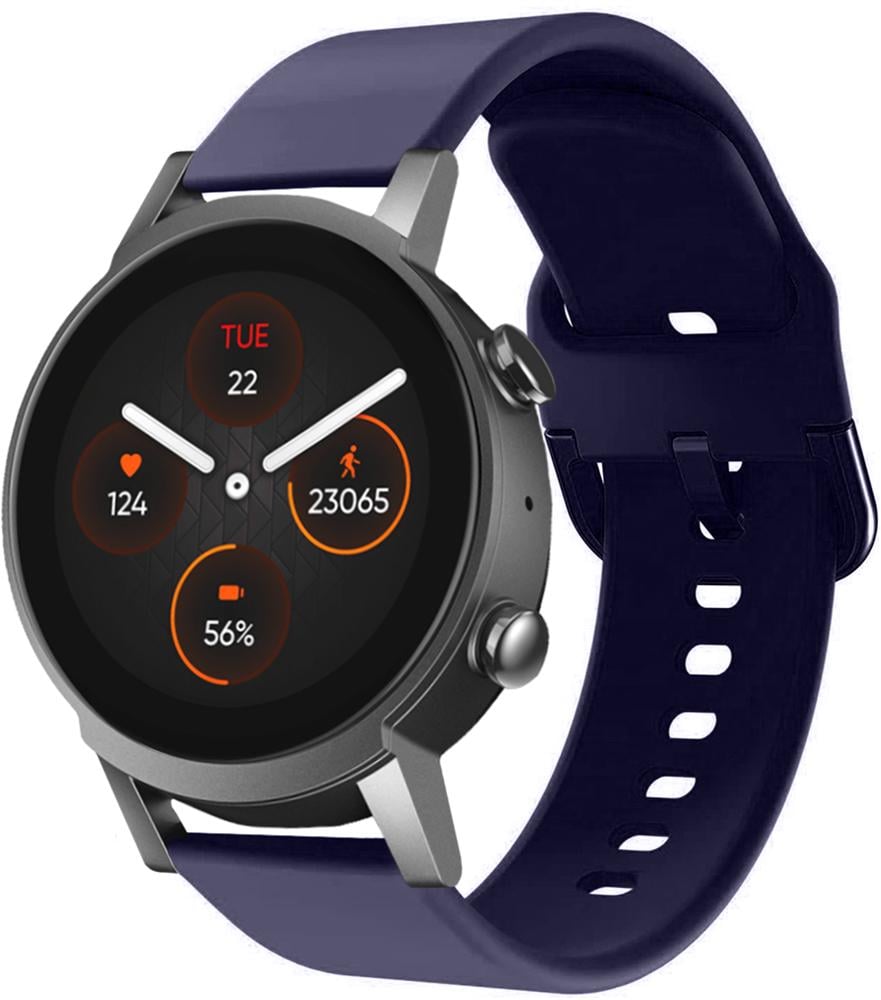 Ремешок Style для Mobvoi TicWatch E3 Dark Blue (26746-5D)